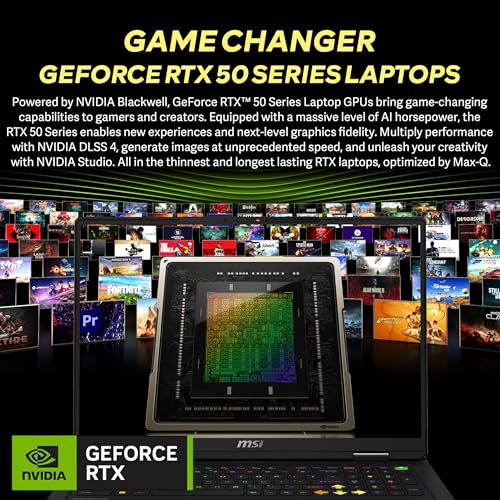 MSI Titan GT77 HX gaming laptop