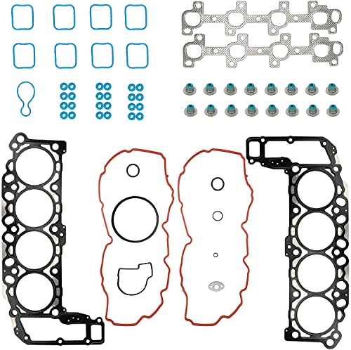 Image of HGS1101 MLS Cylinder Head Gasket Set Compatible with 2004-2007 Dodge Ram 1500 Durango 2007 Chrysler Aspen 06 07 Jeep Commander 2004-2007 Jeep Grand Cherokee 4.7L SOHC 16v