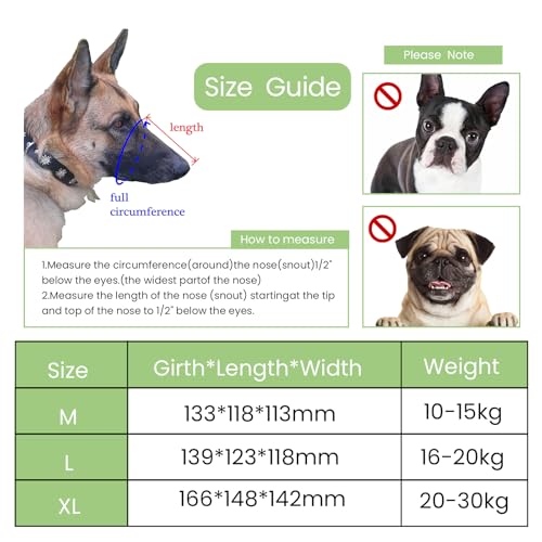 Weicher Maulkorb Für Hunde, Silikon Hundemaulkorb für Mittlere und Große Hunde, Dog Muzzle Schwarz Sicherer und Atmungsaktiv, Anti Giftköder Maulkorb, Verhindert Das Beißen, Kauen Und Bellen (XL)