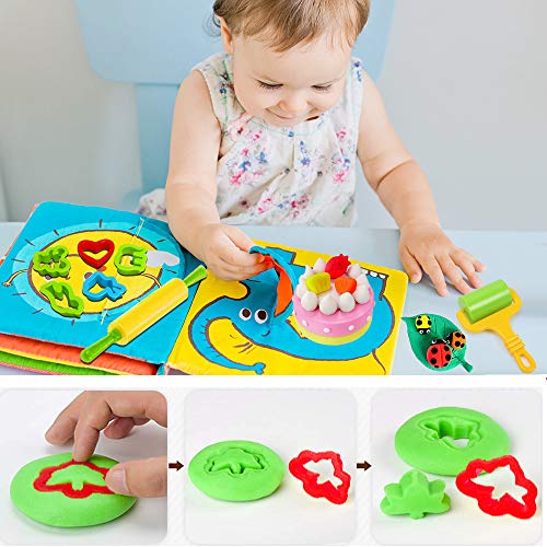Deeg Gereedschap, 20 Pack Play Deeg Gereedschap en Cutters Rollers Cutters Extruders Kit met verschillende vormen… - Image 5