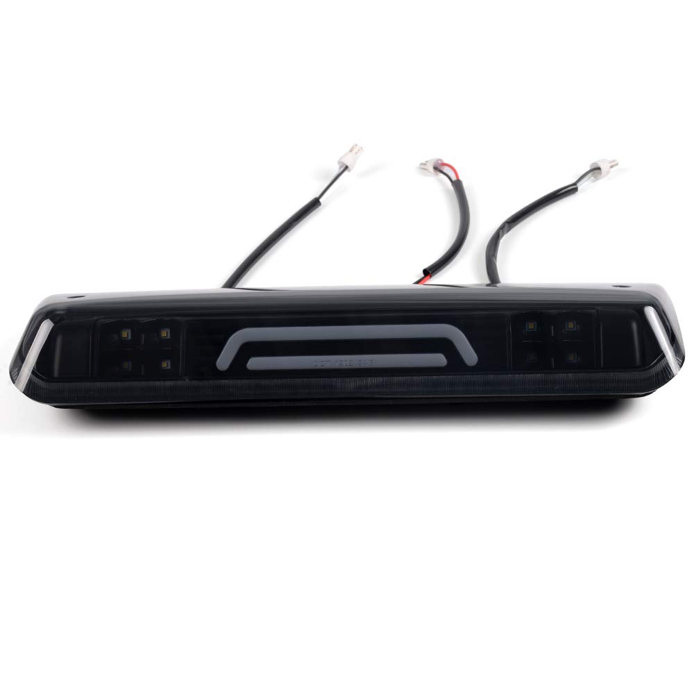 LED Third Brake Lights Assembly Compatible with Ford F-150 2004-2008 / Explorer Sport Trac 2007-2010 / Lincoln Mark LT 2006-2008 High Mount Stop Tail Cargo Lamps Rear Center Lights