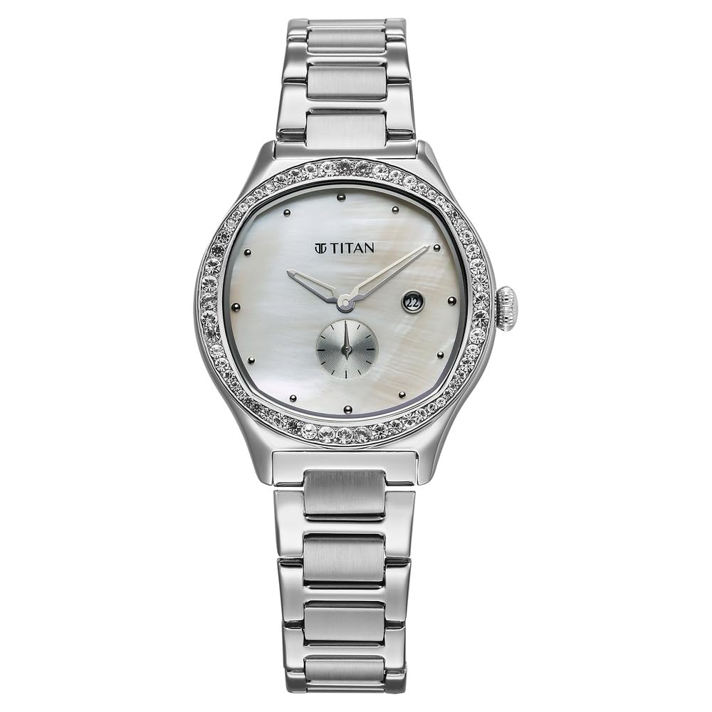 titan Analog MOP Dial Women's Watch-95289SM01-picture-35