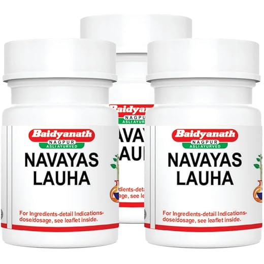 Baidyanath Navayas Lauha Tablets - 120 pack
