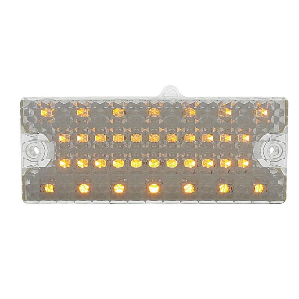 UNITED PACIFIC CPL6970CR Parking Light, 36 LED, with Clear Lens, for 1969-1970 Chevy Truck