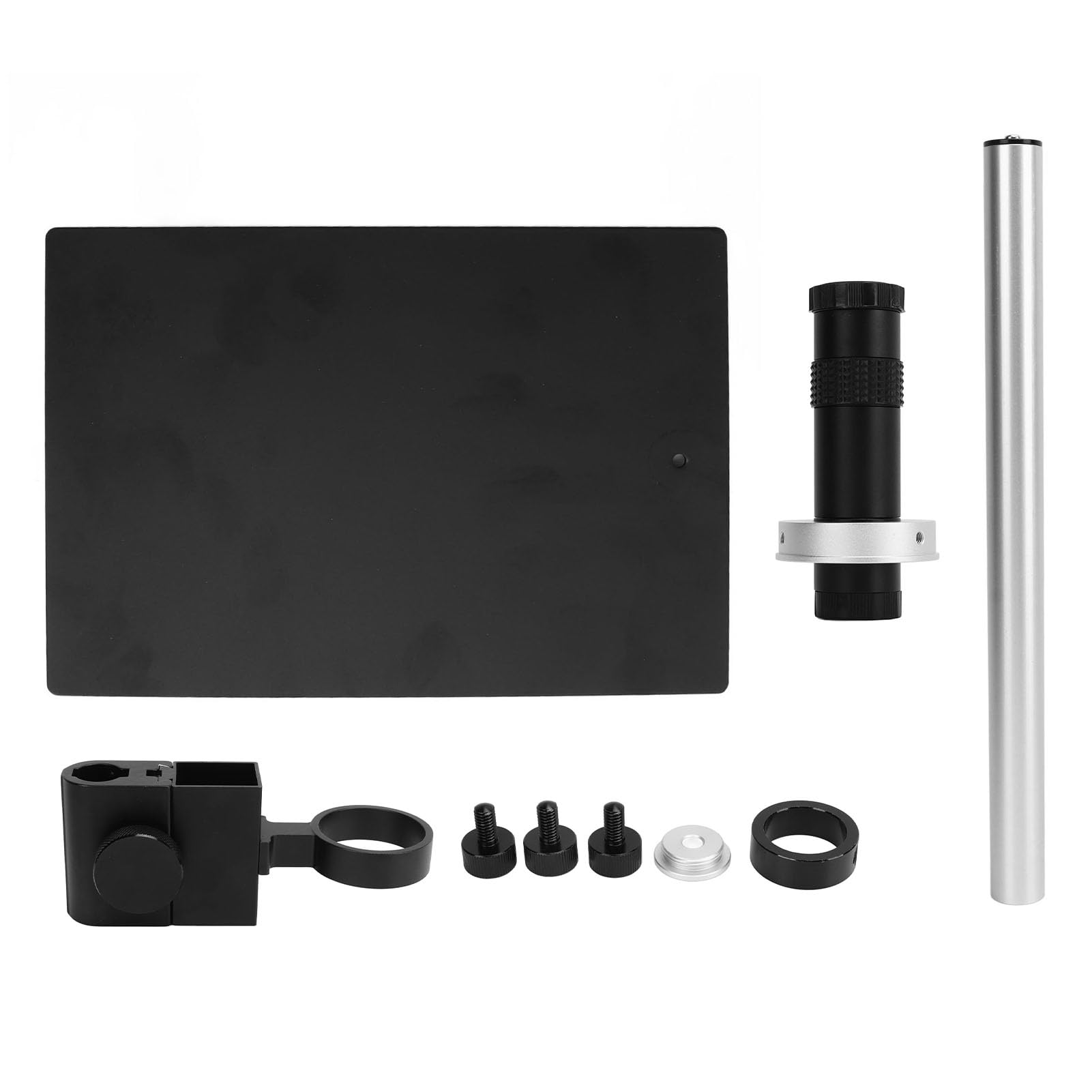 Kit Microscopio Industriale Ad Alta Definizione 130X, Set di Supporti per Lenti Elettroniche Monoculari per Attrezzature Di Sperimentazione
