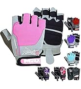 MRX BOXING & FITNESS Weight Lifting/Exercise Grip Gloves for Women, Great for Workouts, Weight Tr...