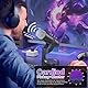 zealsound USB Mikrofon, 2.4GHz Drahtloses Mikrofon für iPhone Handy Android, Schnurloses Kondensator Desktop Microphone mit Rauschunterdrückung,Stum, für Podcast,ASMR,Gaming, aufnahmen, k66 kabellose
