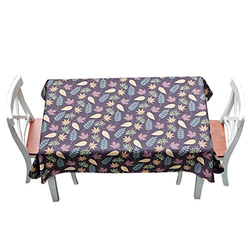 Table de salle à manger MU style européen et sa nappe élégante pour repas de famille
