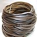 Coffee Gradient Flat Synthetic Rattan Weaving Material Plastic Rattan for Knit and Repair Chair Table,Storage Basket,Ect