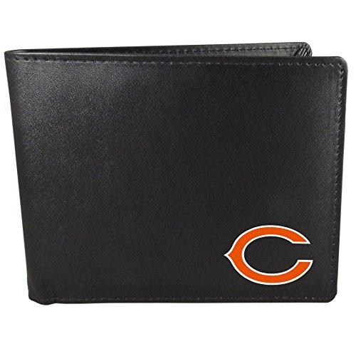Nfl Siskiyou Sports Mens Chicago Bears Bi-Fold Wallet One Size Black #TOP9