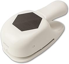 ARTOZ Hexagon Punch, 5 cm (Geometric Figure), Paper Punch, Hole Punch, Motif Punch for Crafts, Labels, Table Decorations, Suitable up to 220 g/m²