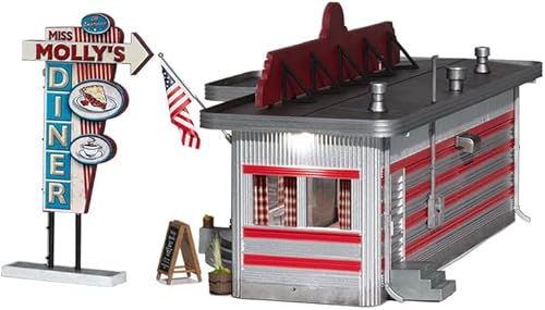 Miniatura 2 de Woodland Scenics BR5870 O Miss Molly's Diner