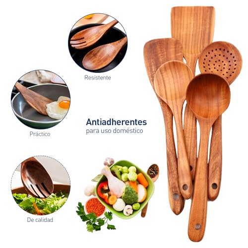 Recopilación de Cucharas de cocina Top 10. 12 Cucharas de cocina marca Bluelander (3)