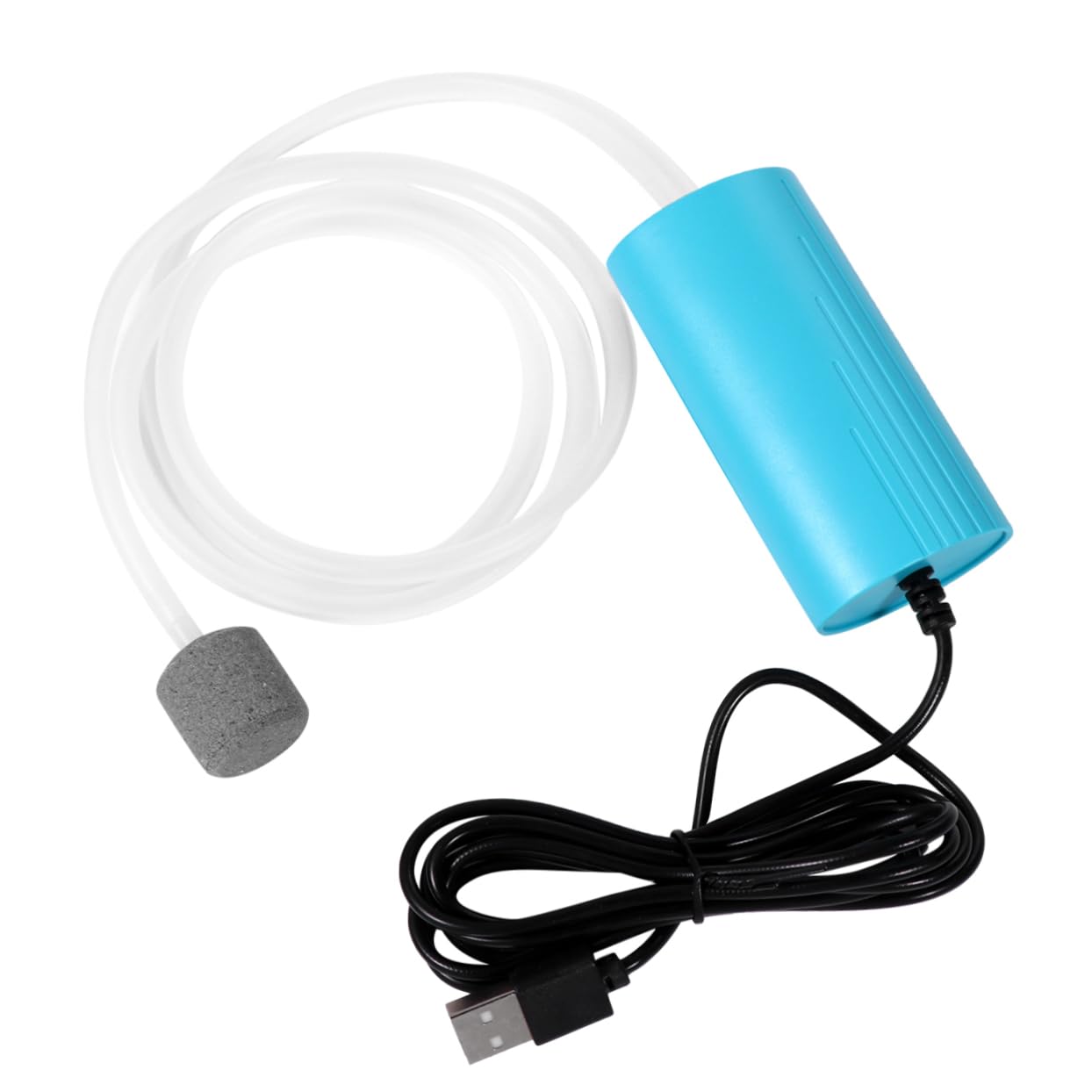 Happyyami 3piezas Bomba De Aire Portátil USB para Acuario Silenciosa para Mantener Tanques Actividades Al Aire