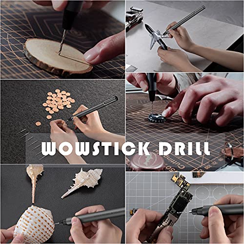 Wowstick nauwkeurige mini-accuboormachine, elektrische voedingsgeleider naar ontwerp van de oplaadbare pen, 280 mAh, met 8 accessoires - Afbeelding 4