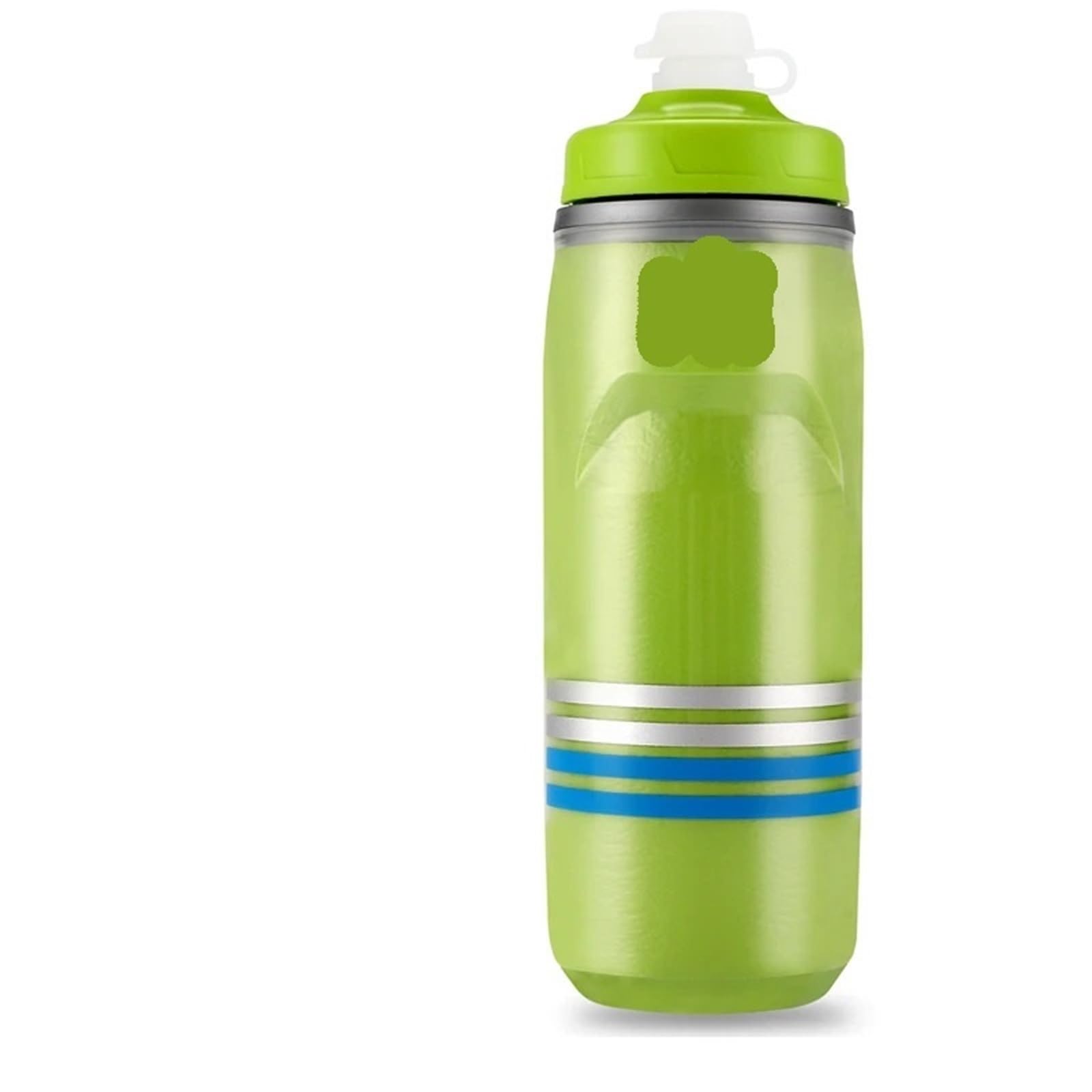 QuxetlRyz Sports Water Bottle Insulated Bicycle Water Bottle 620ml Heat/Cold Preservation Cycling Sports Running Fitness(Green)