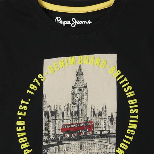 Image of Pepe Jeans Boys Cotton Regular Fit T-Shirt