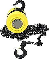 Talha Manual Importway 1 Tonelada 3 Metros IWTM-1T3M Amarelo