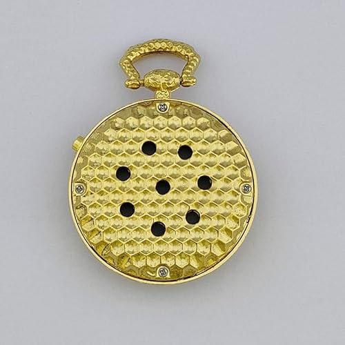 QINGQIAN Engels sprekend horloge geschikt voor ouderen en slechtzienden, goud, uniseks stijlen, Goud, Japans - Afbeelding 5