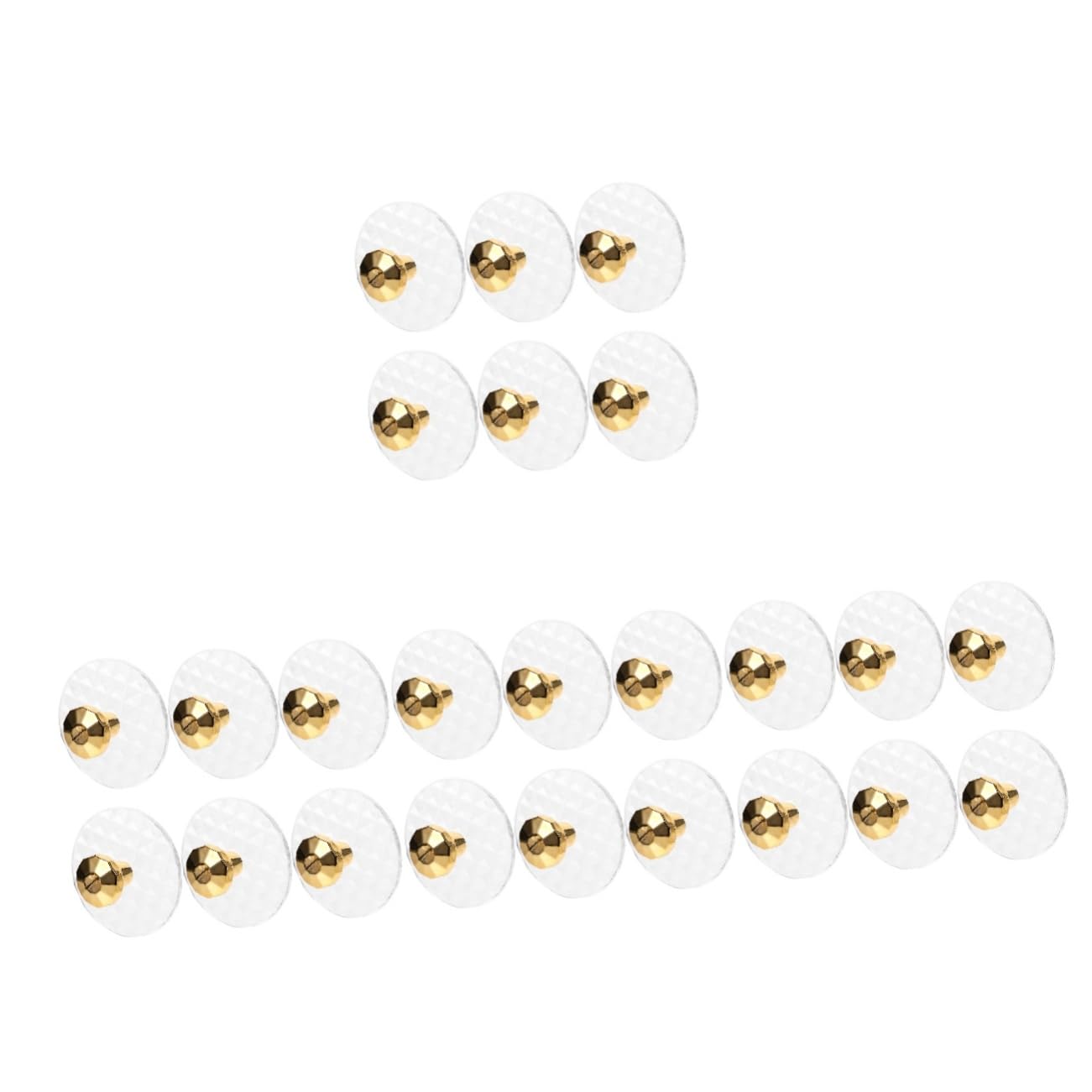 Mikikit Colgadores Adhesivos Para Pared Con Diseño De Soporte Transparente Para Joyas Collares Y Llaves Fácil Instalación Sin Daños Multiusos Para Colgar Ropa Y 6 Piezas X 4