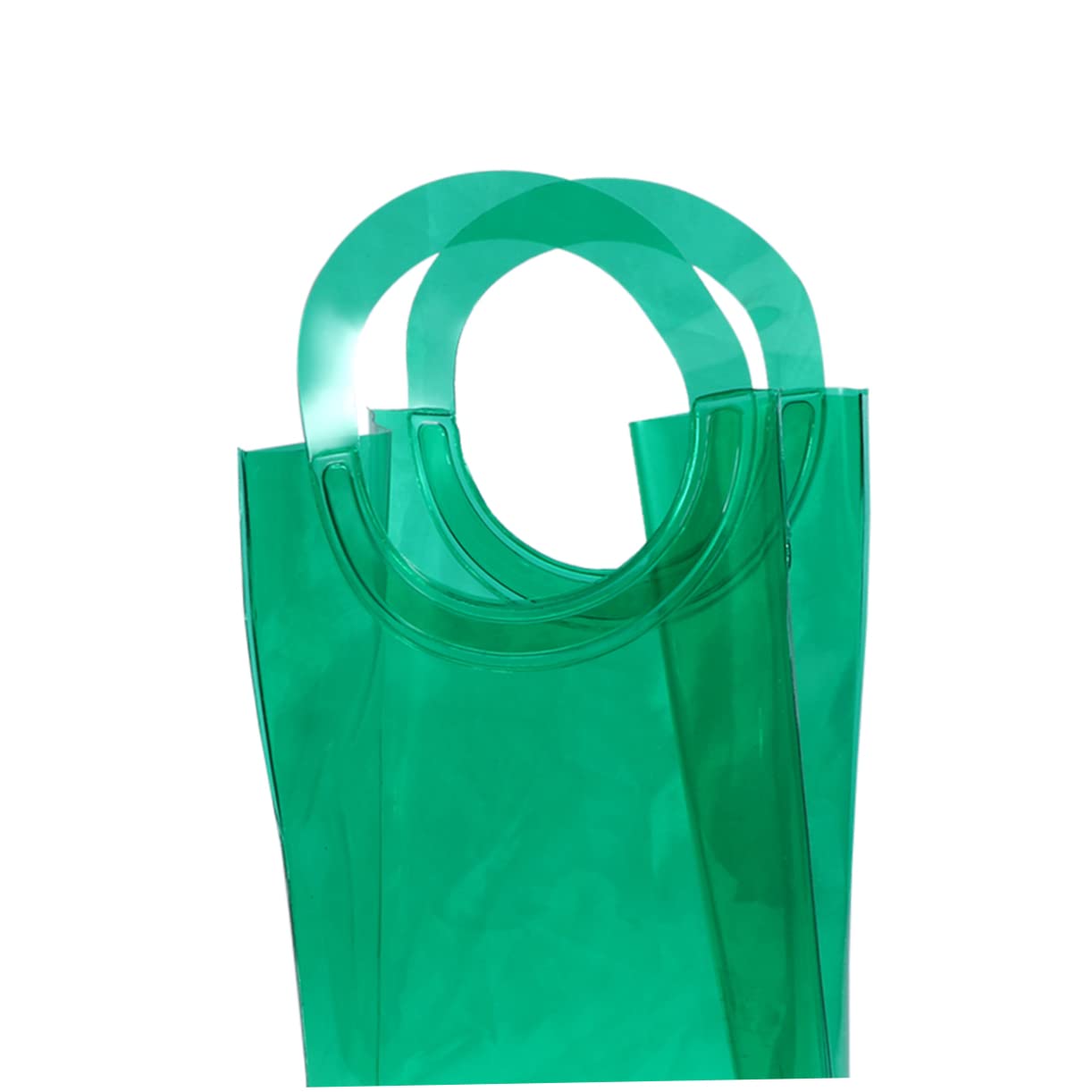 OKUMEYR Wine Cooler Bag Instant Cooling for Wine PVC Ring Small Lightweight Green