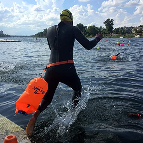 New Wave Swim Buoy 20L TPU Orange and Phone Pouch Bundle miniatura 4