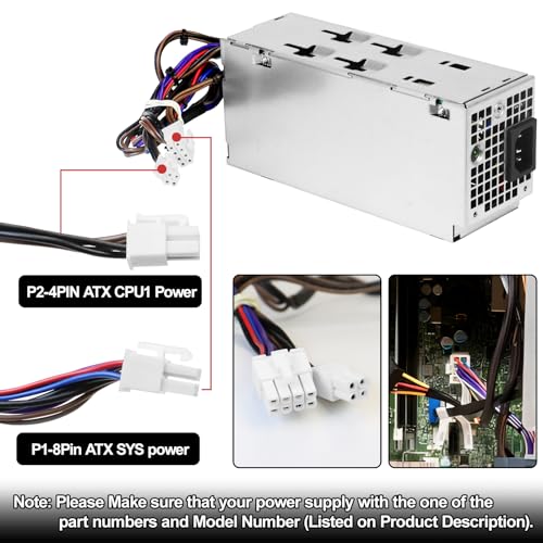 Fuente de alimentación LXun AC180EBS-00 180W compatible Dell miniatura 4