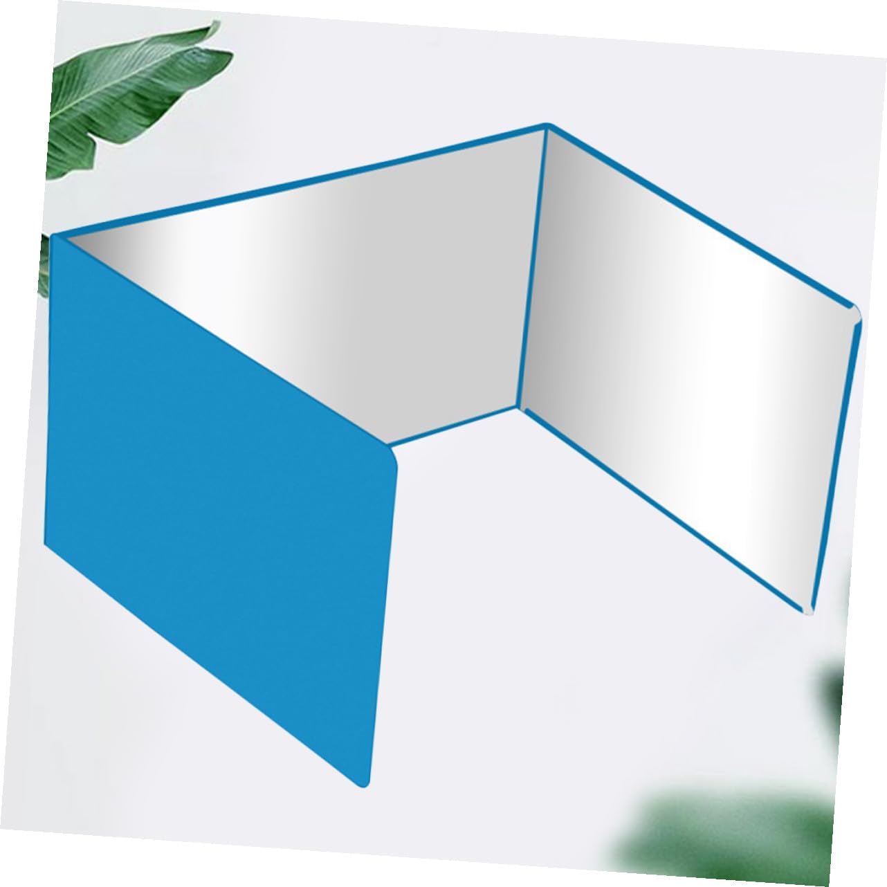 POPETPOP Portable Stainless Steel Wind Deflector Outdoor Picnic Bbq Camping Wind Guards for Grill Stove Random Color