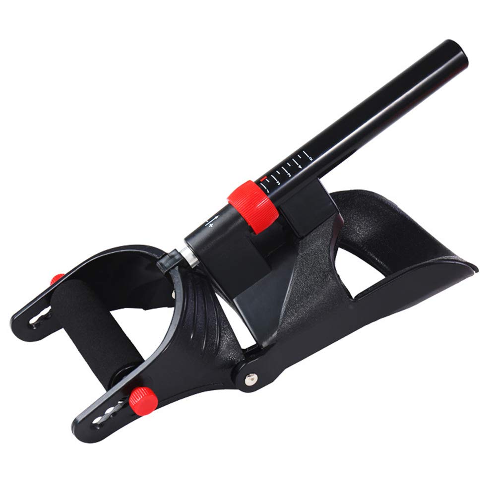 PartyKindom Entrenador de Fuerza Equipo de Fitness en Acero y PP Agarre Ajustable y Absorción de Sudor para Muñecas y Manos para Entrenamiento en Fitness