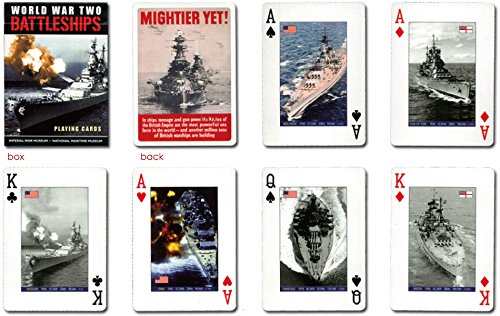 Amazon.co.jp: 【第二次世界大戦で活躍した戦艦のトランプ】 バトル