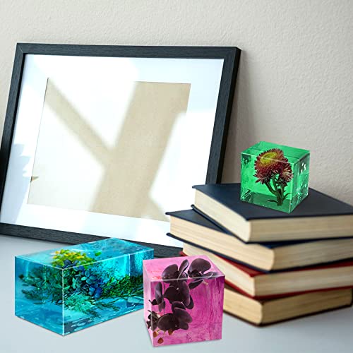 8 Pcs Cube Cuboid Resin Moulds - Image 2