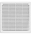 Haco grille de ventilation – Grille d'aération en plastique aSA avec protection contre les insectes : 300 x 300 mm – Blanc