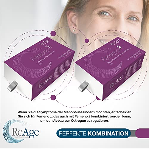 FEMENO 1 für Frauen | Hochwertiges Östrogen Supplement für Hormonhaushalt | Unterstützung vor & während MENOPAUSE… - Image 4