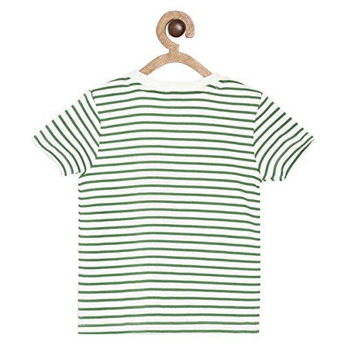 Image of Mini Klub Boys Orange Stripes T-Shirt Pack of 1