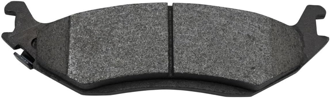 Semi-Metallic Brake Pad & Coated Rotor Kit Rear for Chrysler for Aspen 07-09,for Dodge for Durango 04-09 for Ram 1500 02-04 09-10,for Ram 1500 11-18 Truck 5 Lug-Wheel Lug Count