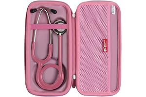 Hermitshell Travel Case for 3M Littmann Classic III Monitoring Stethoscope (Pink)