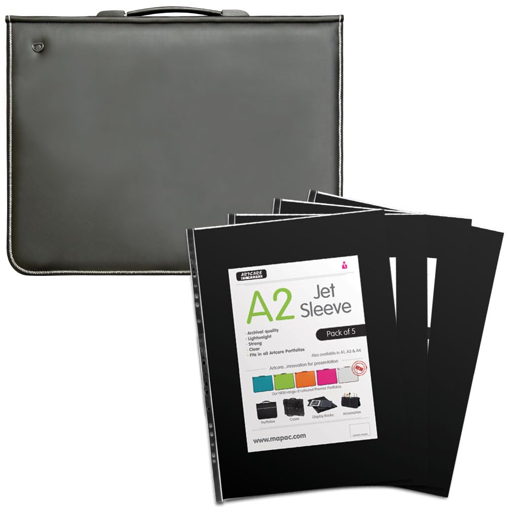 Premier Portfolio with Jet Sleeves (5 Pack) (20, A2)