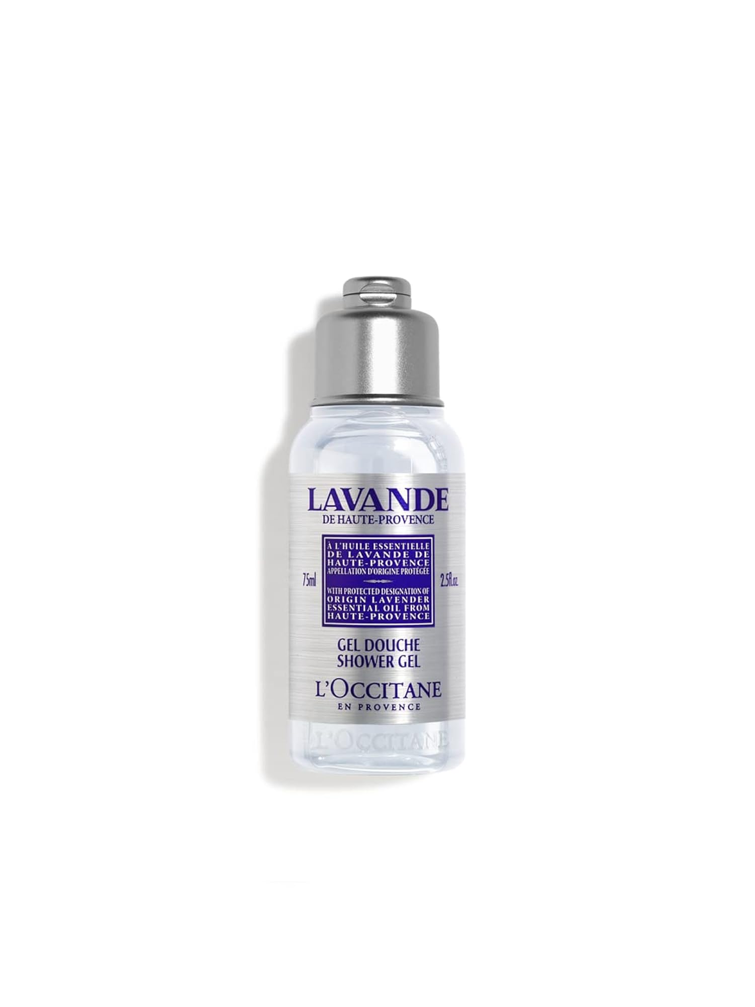 L'Occitane Lavender Organic Shower Gel, 75ml