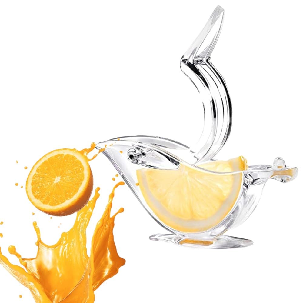 Transparent Boat Shape Lemon Squeezer Non-Toxic, Safe, and Simple to Use |for Citrus Pack of 1-image-33