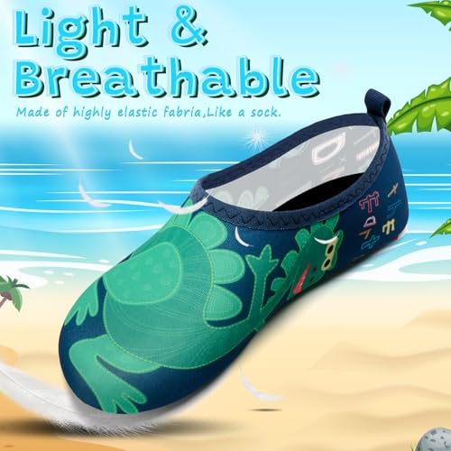 Image of VIFUUR Kids Water Shoes Girls Boys Quick Dry Aqua Socks for Beach Swim Outdoor Sports