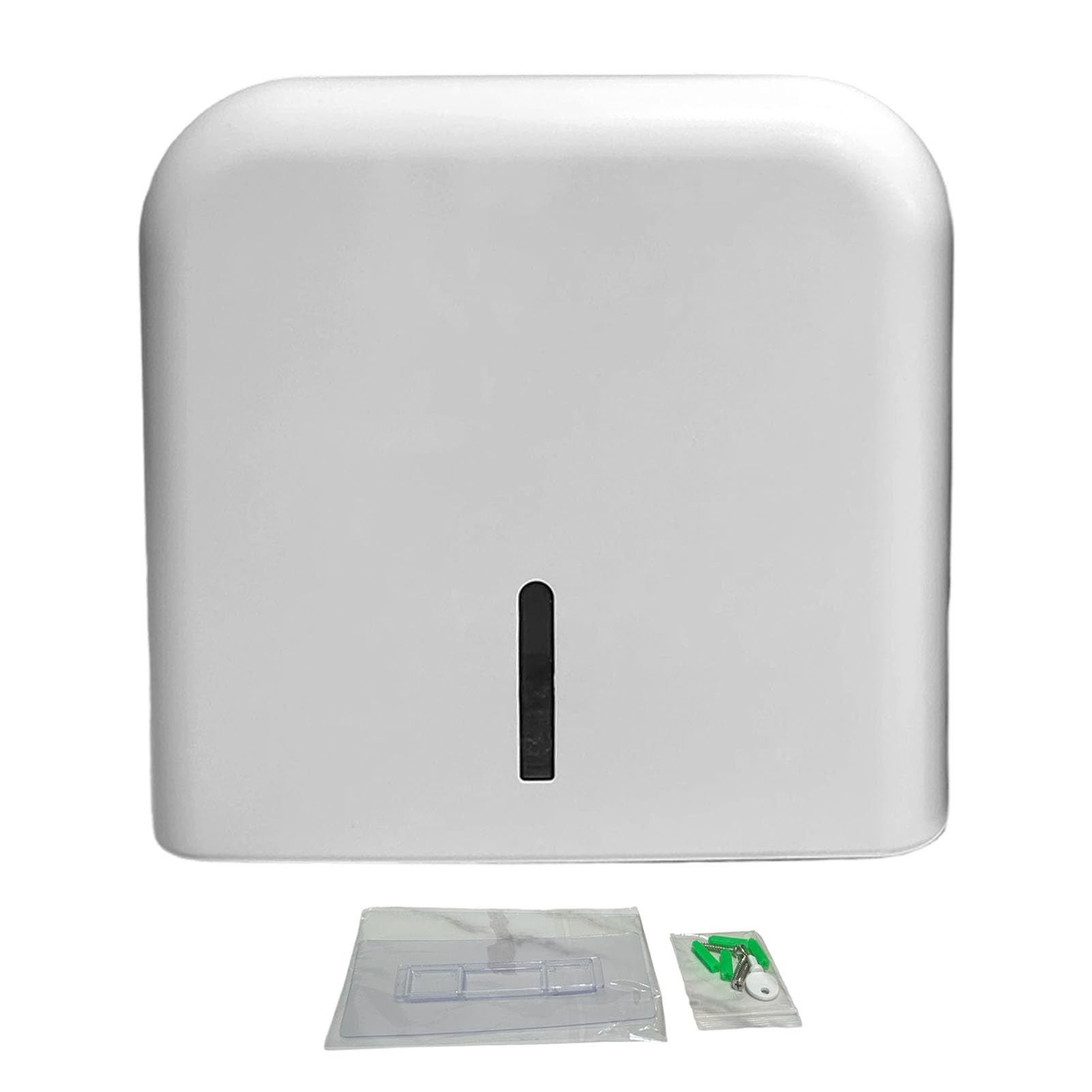Cocoarm Dispensador de Toallas de Papel Montado en la Pared, Cerradura,