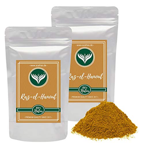 Azafran Ras (Raz) El Hanout Gewürz, Marokkanische/Orientalische Gewürzmischung 500g
