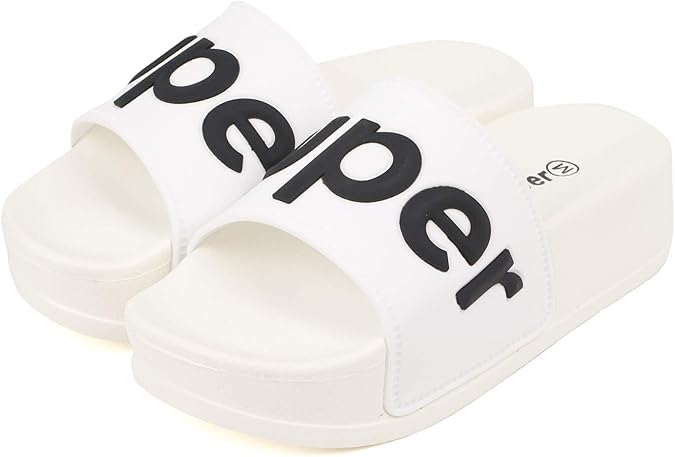 Amazon セレブル 軽量 シャワーサンダル レディース 厚底 スライドサンダル ビーチサンダル おしゃれ 履きやすい ホワイト S Celeble セレブル ビーチサンダル