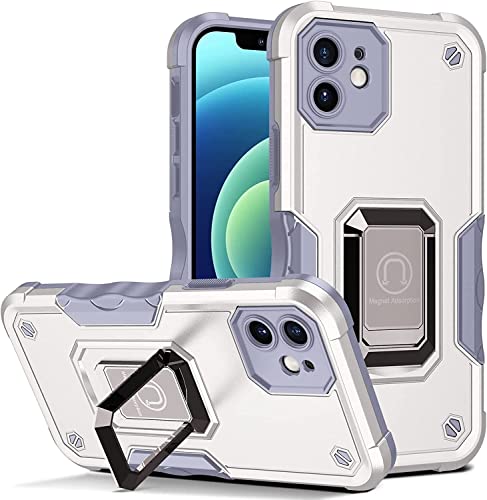 Coque iPhone 13 Pro Max blanche protection militaire avec anneau