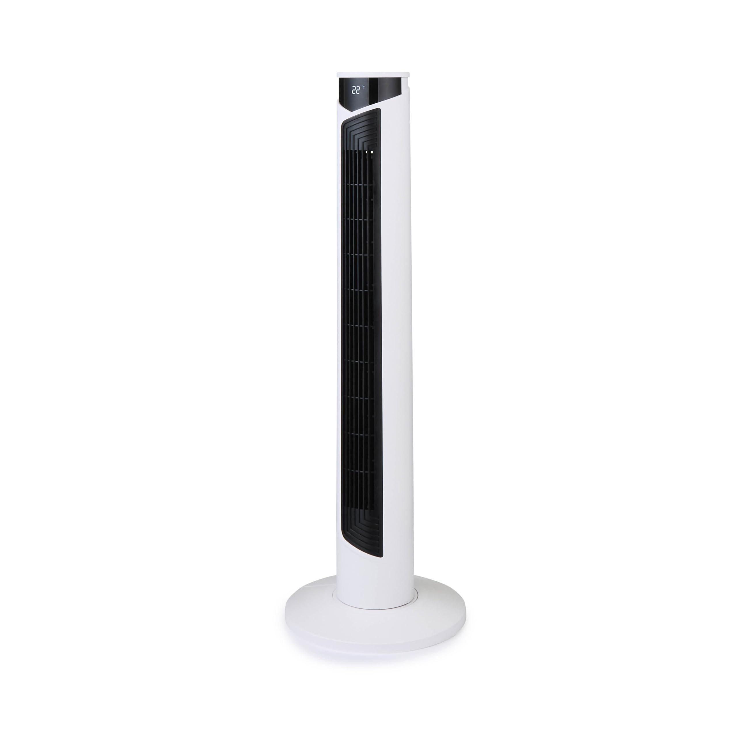 GEEPAS 37" Tower Fan with Remote Control, White - 37 Inch, 37 inch