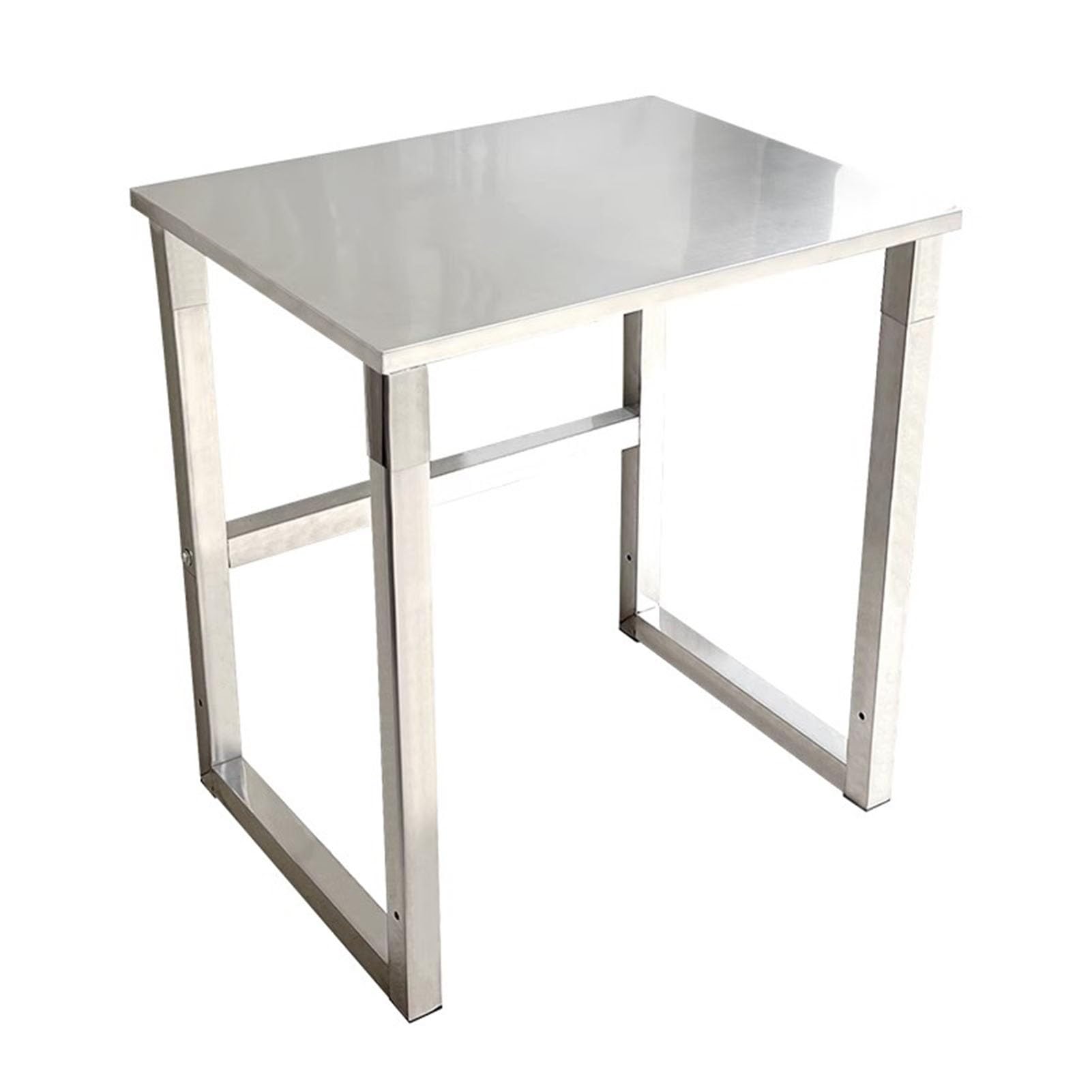 Banco da lavoro in acciaio inossidabile, tavolo da officina durevole per fabbrica, magazzino e uso domestico, scrivania versatile per stoccaggio e funzionamento