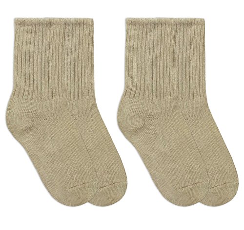 Jefferies Socks Boys School Uniform Rib Dress Crew Socks 2 Pair Pack