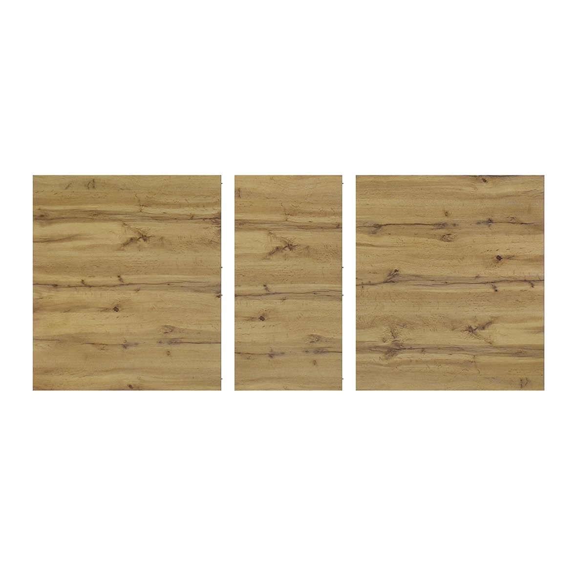 PAZZO DESIGN Tavolo Allungabile Mariano, Piano In Nobilitato Melaminico, Rovere Rustico, Tavolo Da Cucina, 120x80x75 cm, Made In Italy - id_2198