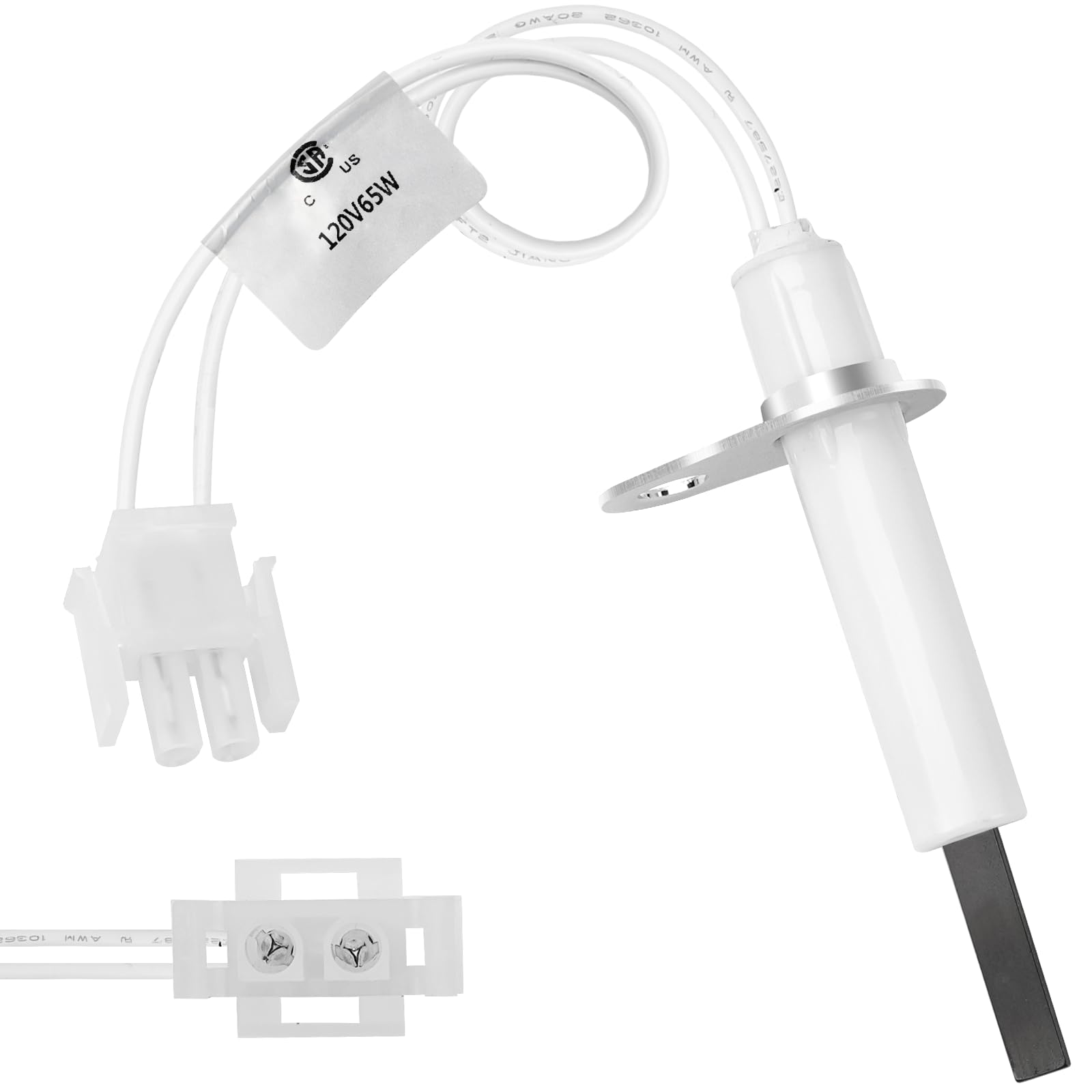 0130F00008S 0130F00008 Furnace Hot Surface Ignitor by Cenipar Compatible with Goodman Hot Surface Ignitor Heater Igniters Replace 0130f00008 0130f00008s1 789-707A1 SSN084KS