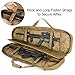 DSLEAF Long Soft Rifle Case for 36” Rifles, Tactical Double Rifle Backpack & Padded Rifle Bag for Hunting and Shooting
